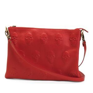 NEW IO Pelle Skull Crossbody Handbag